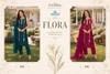 Flora By Mrudangi Premium Georgette Kurti With Bottom Dupatta